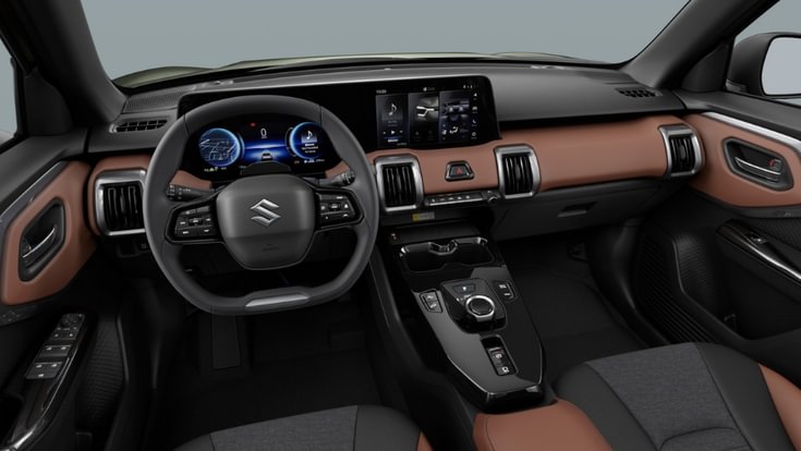 Maruti e Vitara interior
